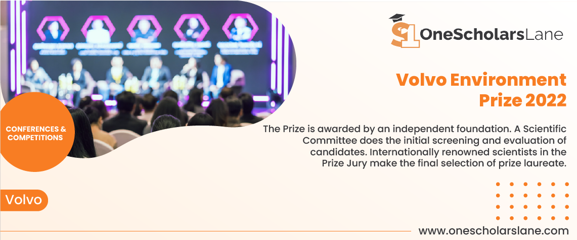 Volvo Environment Prize 2022